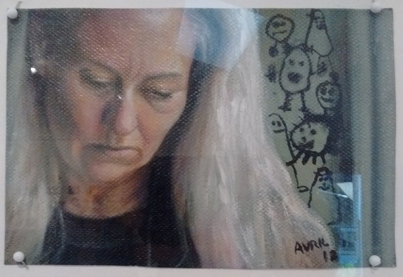 Paradox, a portrait by Avril Thomas, curator of Small World and owner of Magpie Springs in Willunga, South Australia. )