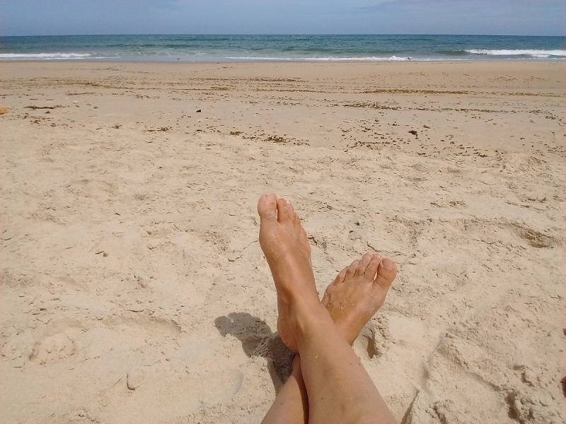 Maslin Beach in South Australia.